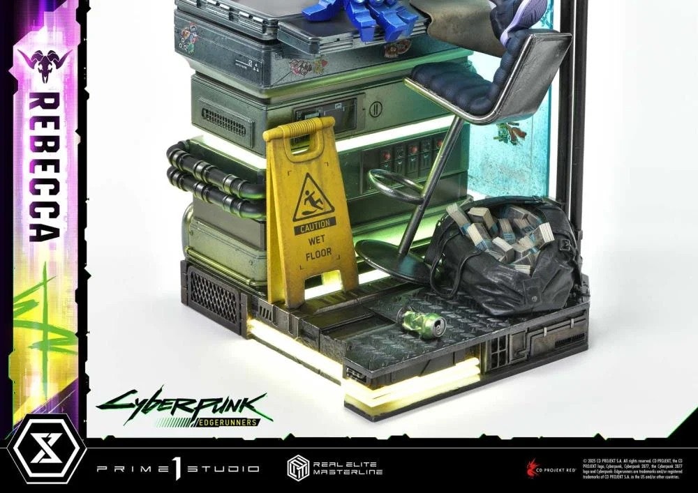 Cyberpunk: Edgerunners Real Elite Masterline Rebecca (Deluxe Ver.) 1/4 Scale Limited Edition Statue (With Bonus)