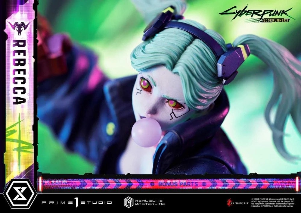 Cyberpunk: Edgerunners Real Elite Masterline Rebecca (Deluxe Ver.) 1/4 Scale Limited Edition Statue (With Bonus)