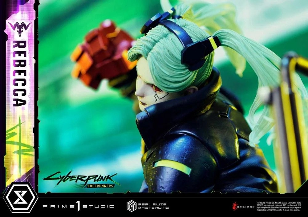 Cyberpunk: Edgerunners Real Elite Masterline Rebecca (Deluxe Ver.) 1/4 Scale Limited Edition Statue (With Bonus)