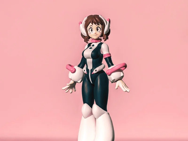 My Hero Academia T-Spark Collekazaro CK-M02 Ochaco Uraraka Action Figure