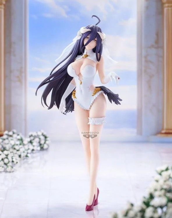 Overlord Glitter & Glamours Albedo (Wedding Ver.) Figure