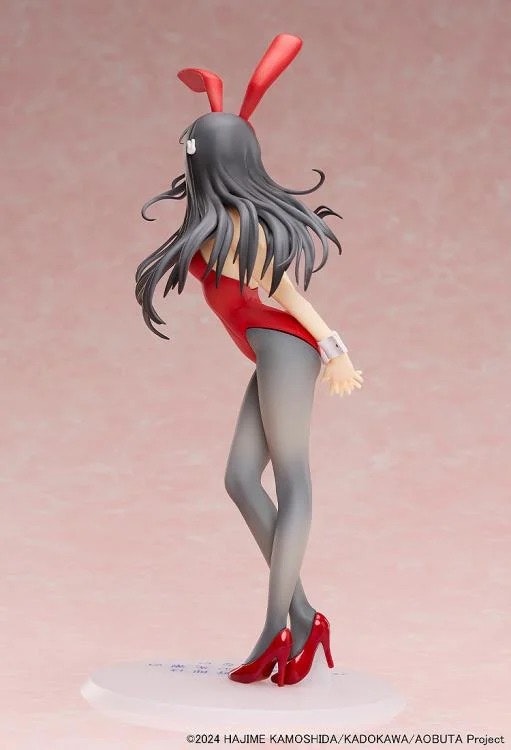Rascal Does Not Dream of Bunny Girl Senpai Mai Sakurajima (Red Bunny Girl Ver.) 1/7 Scale Figure
