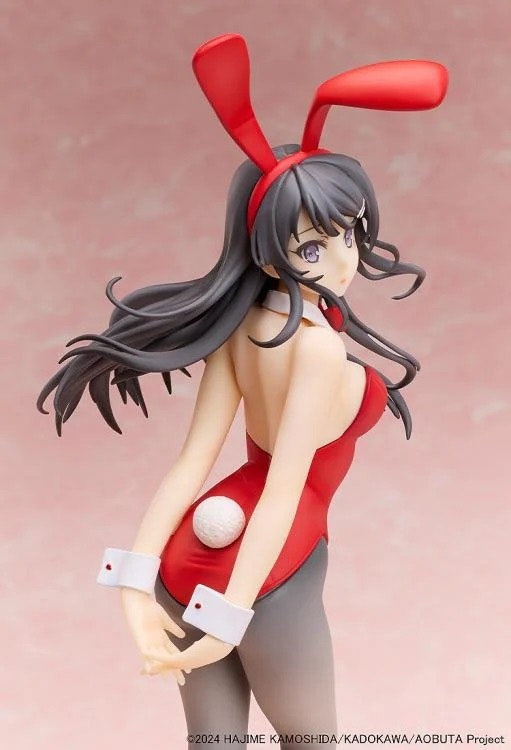 Rascal Does Not Dream of Bunny Girl Senpai Mai Sakurajima (Red Bunny Girl Ver.) 1/7 Scale Figure