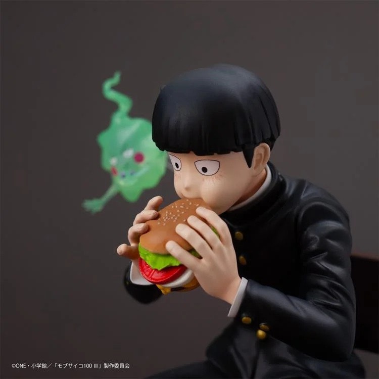 Mob Psycho 100 x Bunbougu Cafe 2022 Shigeo Kageyama & Ekubo Figure