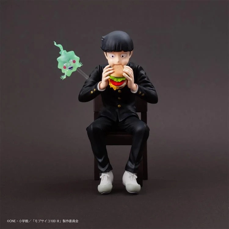 Mob Psycho 100 x Bunbougu Cafe 2022 Shigeo Kageyama & Ekubo Figure