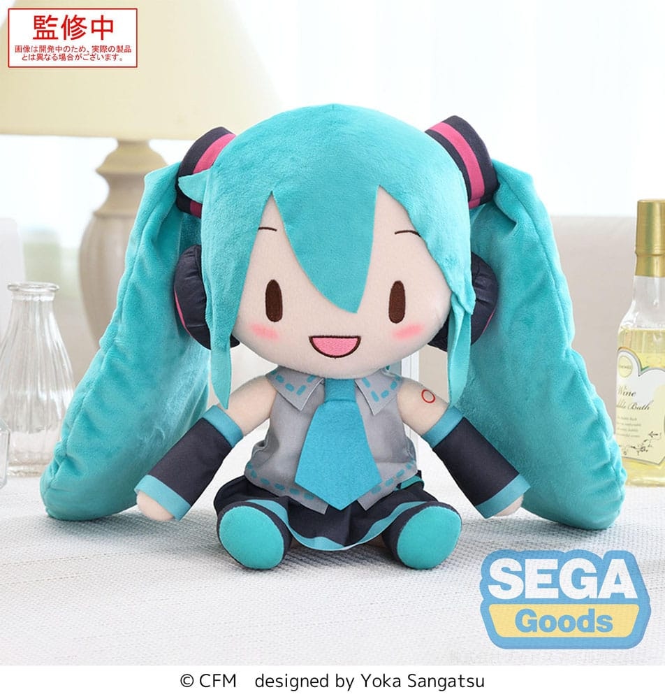 Character Vocal Series 01: Hatsune Miku Fuwa Petit Plush Figure Hatsune Miku (L)