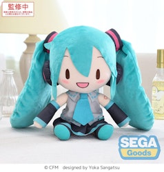Character Vocal Series 01: Hatsune Miku Fuwa Petit Plush Figure Hatsune Miku (L)