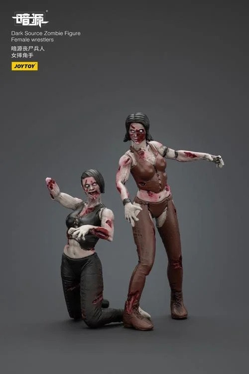 Dark Source Zombie Female Wrestlers 1/25 Scale Figure Set