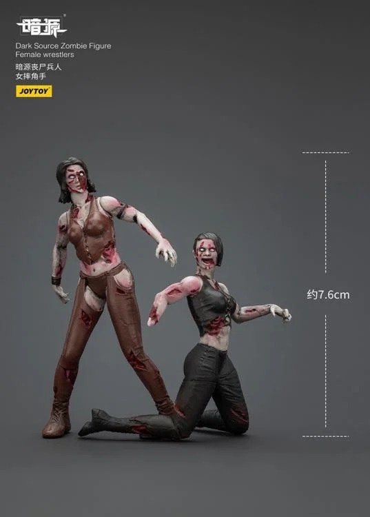 Dark Source Zombie Female Wrestlers 1/25 Scale Figure Set