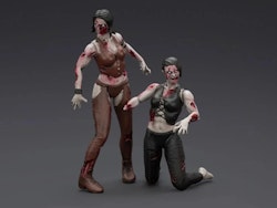 Dark Source Zombie Female Wrestlers 1/25 Scale Figure Set