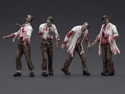 Dark Source Zombie Scientists (Male) 1/25 Scale Figure Set