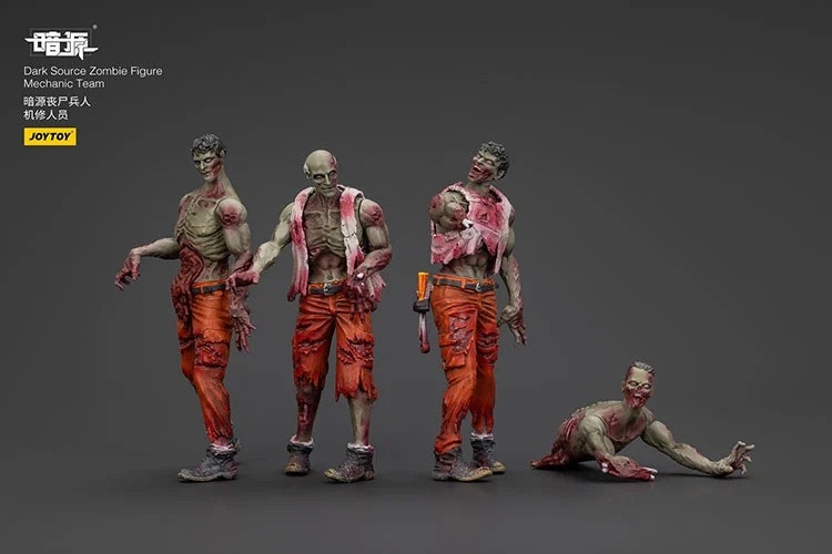 Dark Source Zombie Mechanic Team 1/25 Scale Figure Set