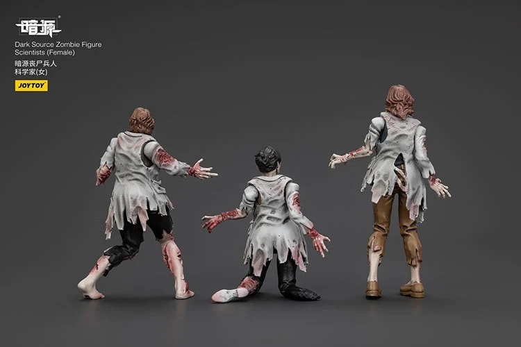 Dark Source Zombie Scientists (Female) 1/25 Scale Figure Set