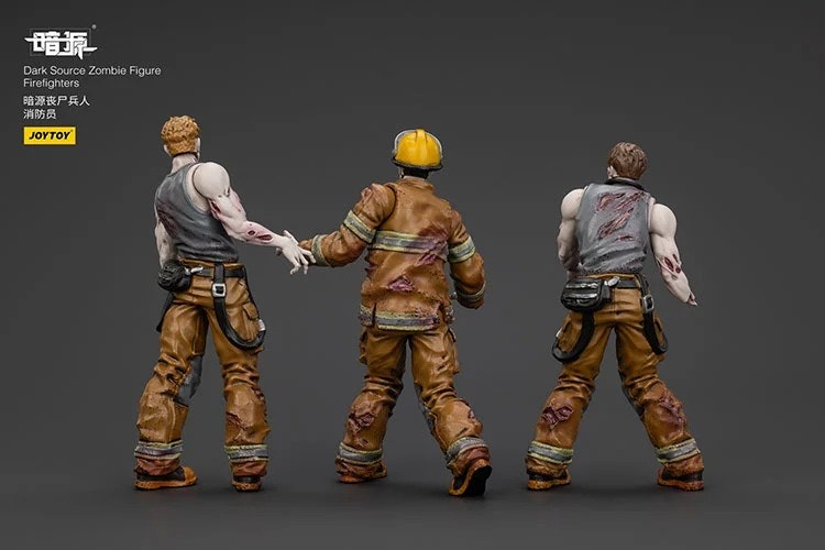 Dark Source Zombie Firefighters 1/25 Scale Figure Set
