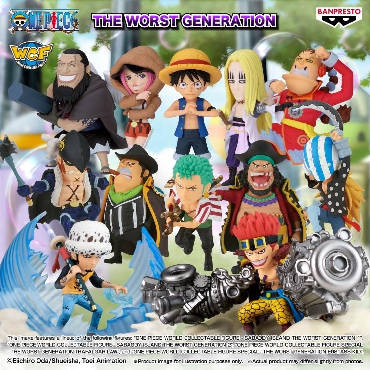 One Piece World Collectable Figure Special The Worst Generation Trafalgar Law