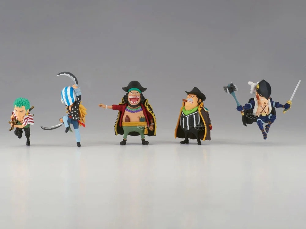 One Piece World Collectable Figure Sabaody Island The Worst Generation 2 Set of 6 Figures