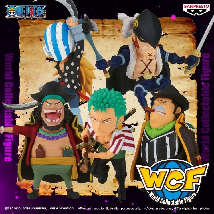 One Piece World Collectable Figure Sabaody Island The Worst Generation 2 Set of 6 Figures