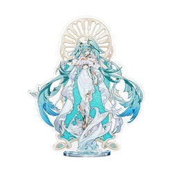 Vocaloid Hatsune Miku feat. Yoneyama Mai Glitter Acrylic Block