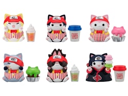 Naruto Nyaruto! Mega Cat Project Mega Cat Diner Box of 6 Random Figures