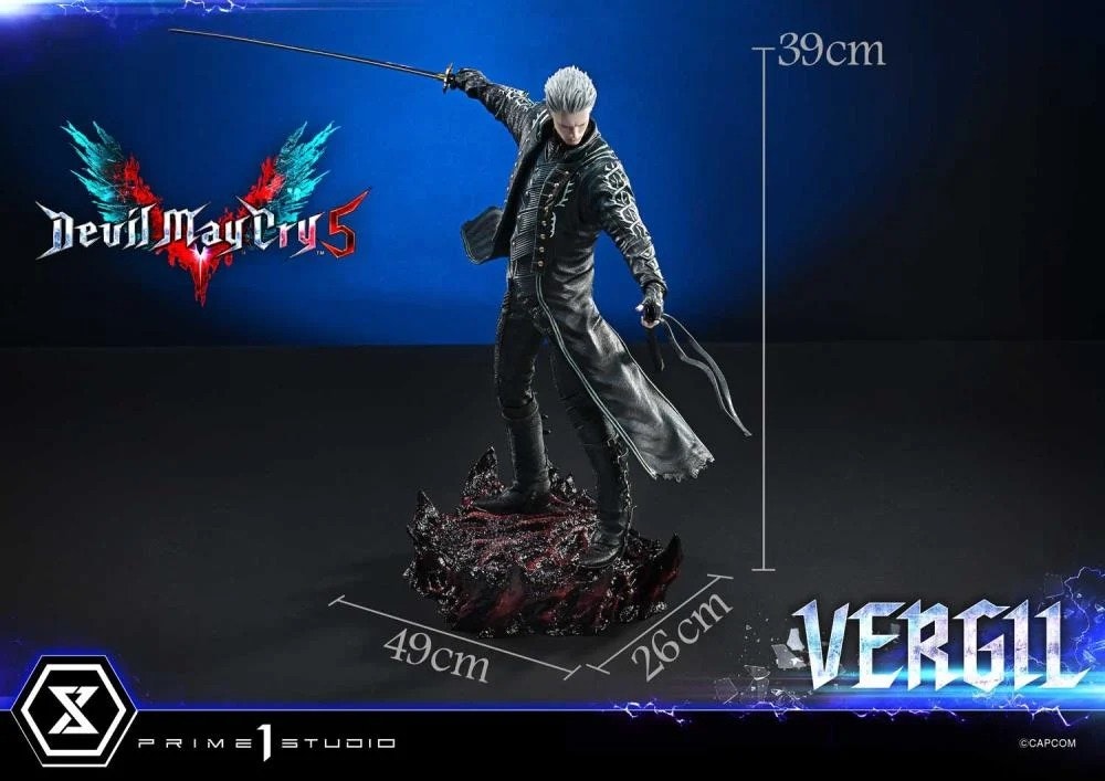 Devil May Cry V Concept Masterline Vergil 1/6 Scale Statue