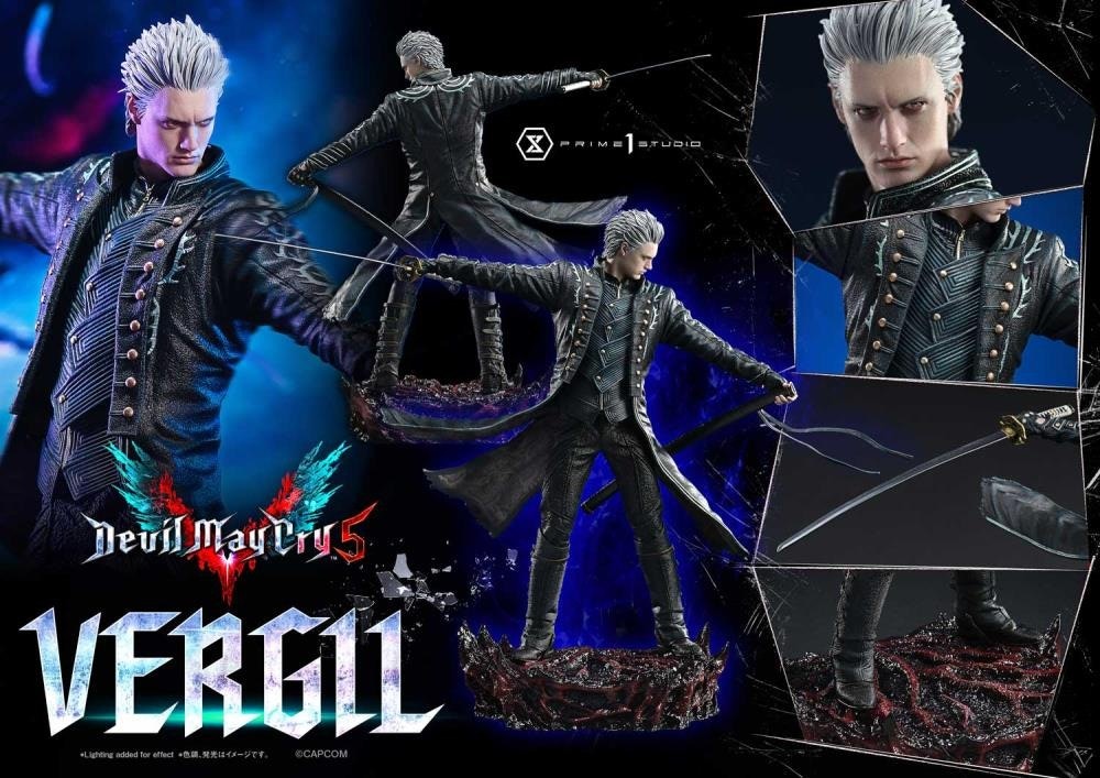 Devil May Cry V Concept Masterline Vergil 1/6 Scale Statue
