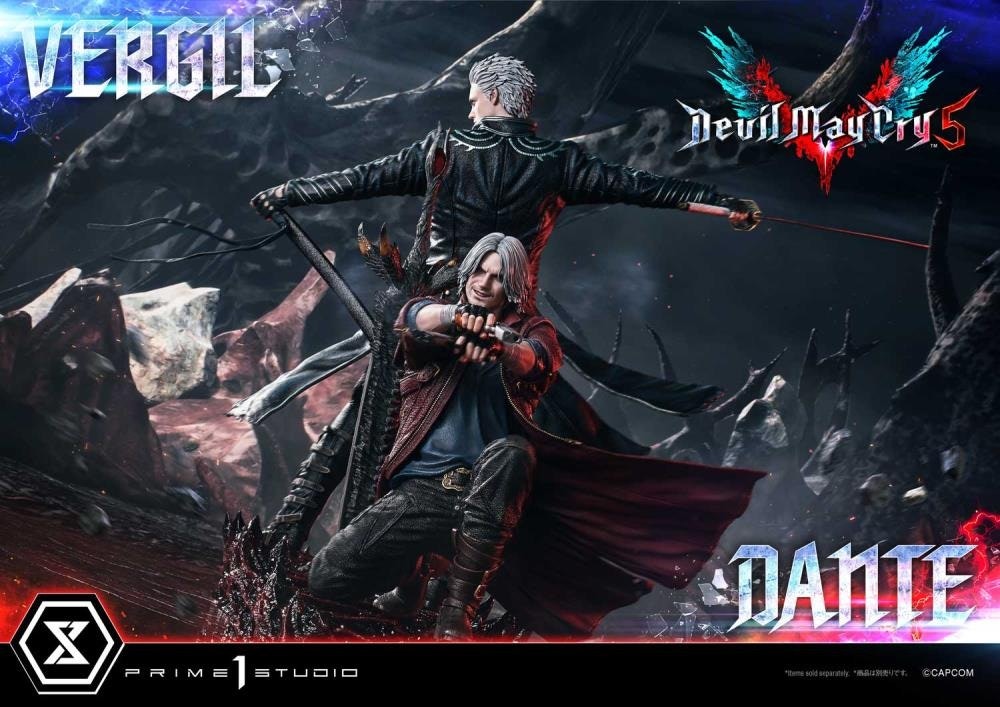 Devil May Cry 5 Concept Masterline Dante 1/6 Scale Statue (Bonus Ver.)