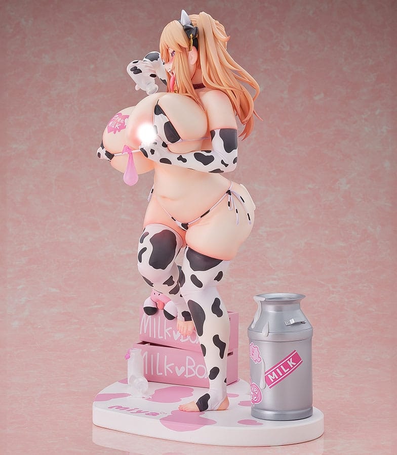 (18+) Kaenuco Illustration Miya-chan (Cow Costume Ver.) (DX Edition) 1/5 Scale Figure