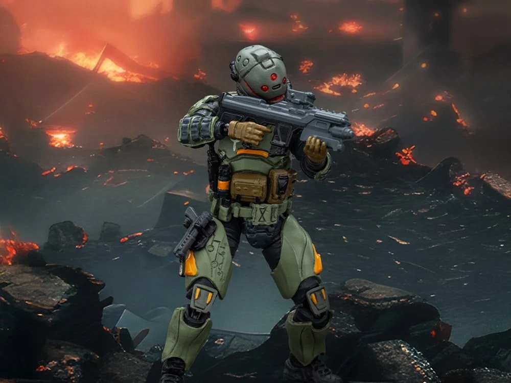Dark Source APOC Storm Tempestus Fire Support Type Mecha Pilot 1/25 Scale Action Figure