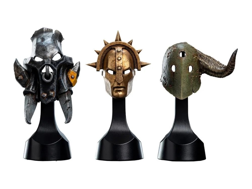 Warhammer Age of Sigmar Orruk Ardboy Miniature Helmet Replica