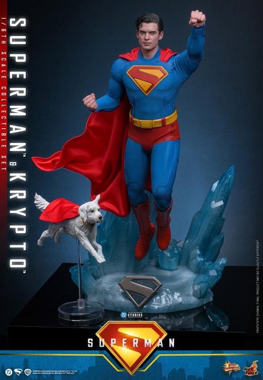 Superman (2025) MMS812 Superman & Krypto 1/6th Scale Collectible Figure Set
