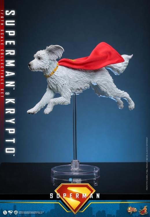 Superman (2025) MMS812 Superman & Krypto 1/6th Scale Collectible Figure Set