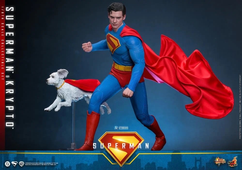 Superman (2025) MMS812 Superman & Krypto 1/6th Scale Collectible Figure Set