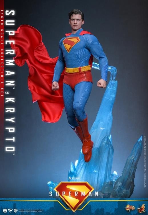 Superman (2025) MMS812 Superman & Krypto 1/6th Scale Collectible Figure Set
