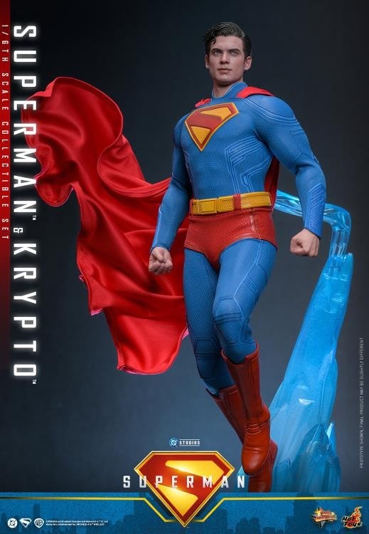 Superman (2025) MMS812 Superman & Krypto 1/6th Scale Collectible Figure Set