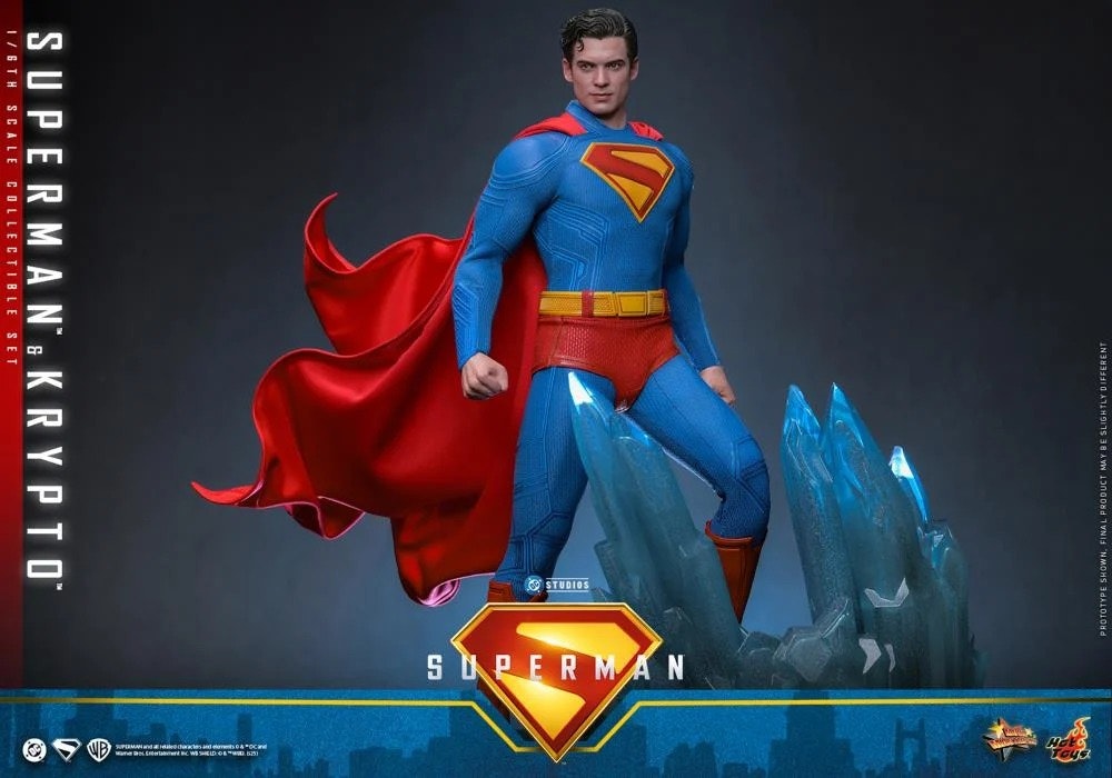 Superman (2025) MMS812 Superman & Krypto 1/6th Scale Collectible Figure Set