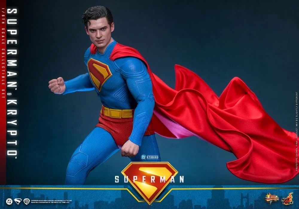 Superman (2025) MMS812 Superman & Krypto 1/6th Scale Collectible Figure Set