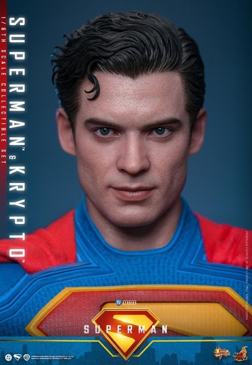 Superman (2025) MMS812 Superman & Krypto 1/6th Scale Collectible Figure Set