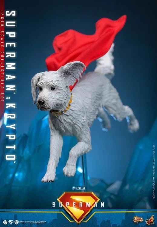 Superman (2025) MMS812 Superman & Krypto 1/6th Scale Collectible Figure Set
