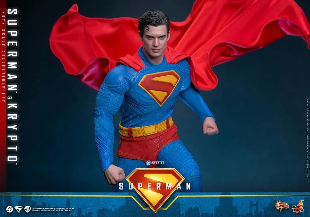 Superman (2025) MMS812 Superman & Krypto 1/6th Scale Collectible Figure Set