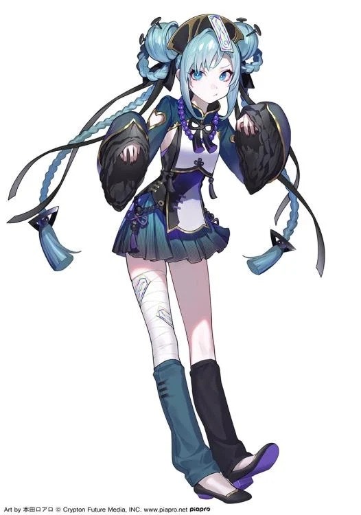 Vocaloid Hatsune Miku (Jiangshi Ver.) 1/7 Scale Figure