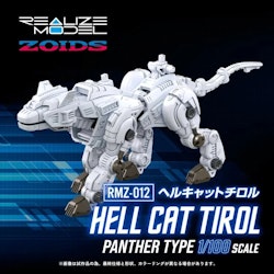 Zoids Realize Model RMZ-012 Hell Cat Tirol 1/100 Scale Model Kit