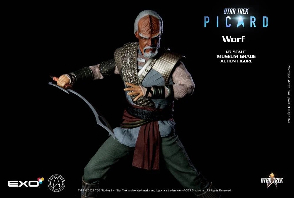 Star Trek: Picard Worf 1/6 Scale Figure