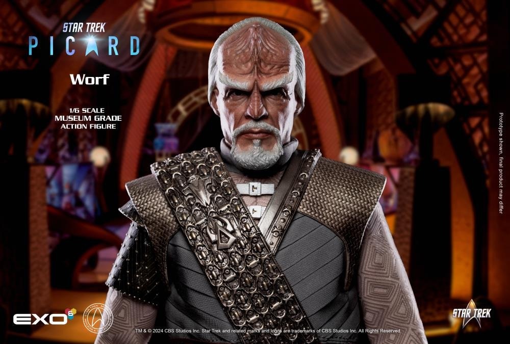 Star Trek: Picard Worf 1/6 Scale Figure