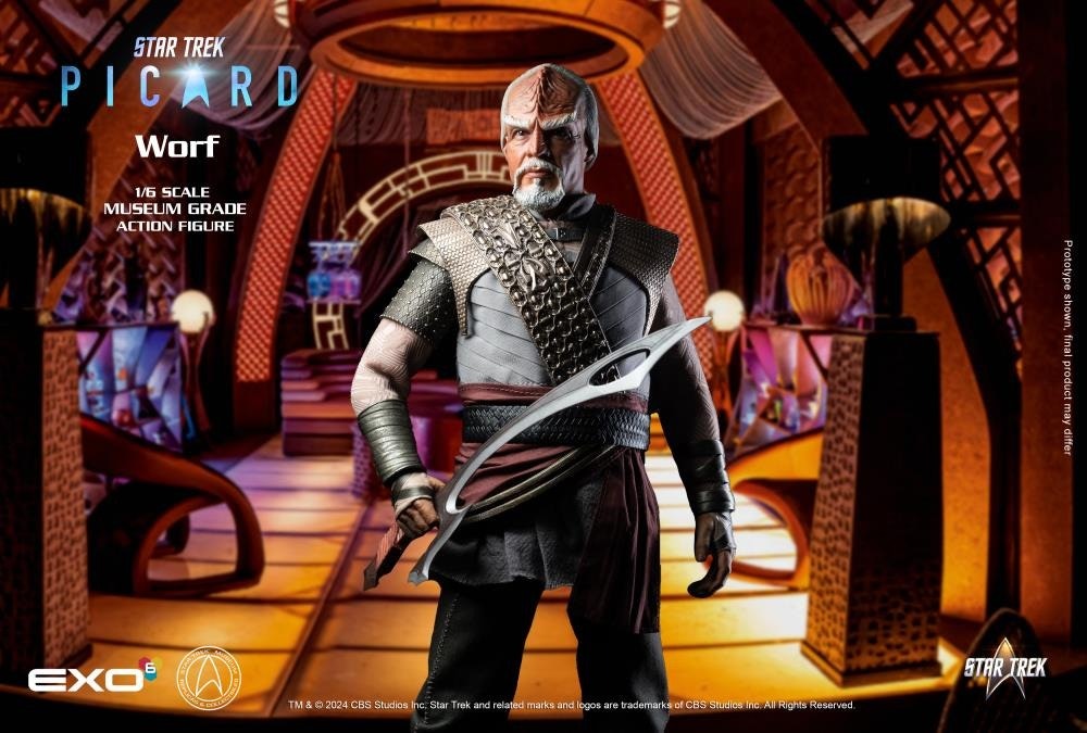Star Trek: Picard Worf 1/6 Scale Figure