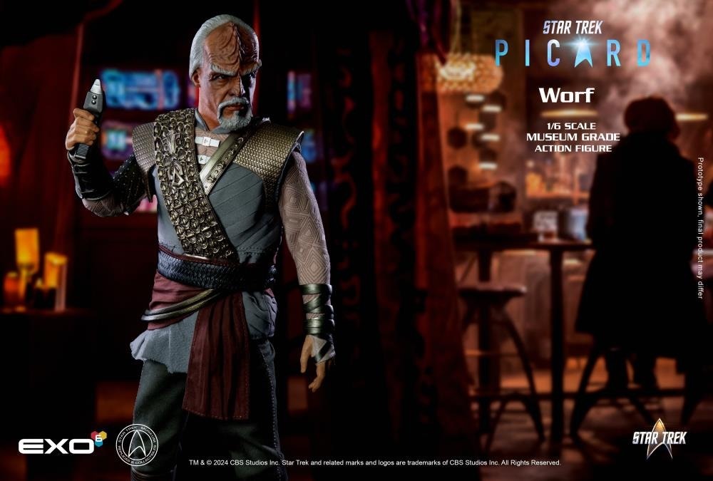 Star Trek: Picard Worf 1/6 Scale Figure