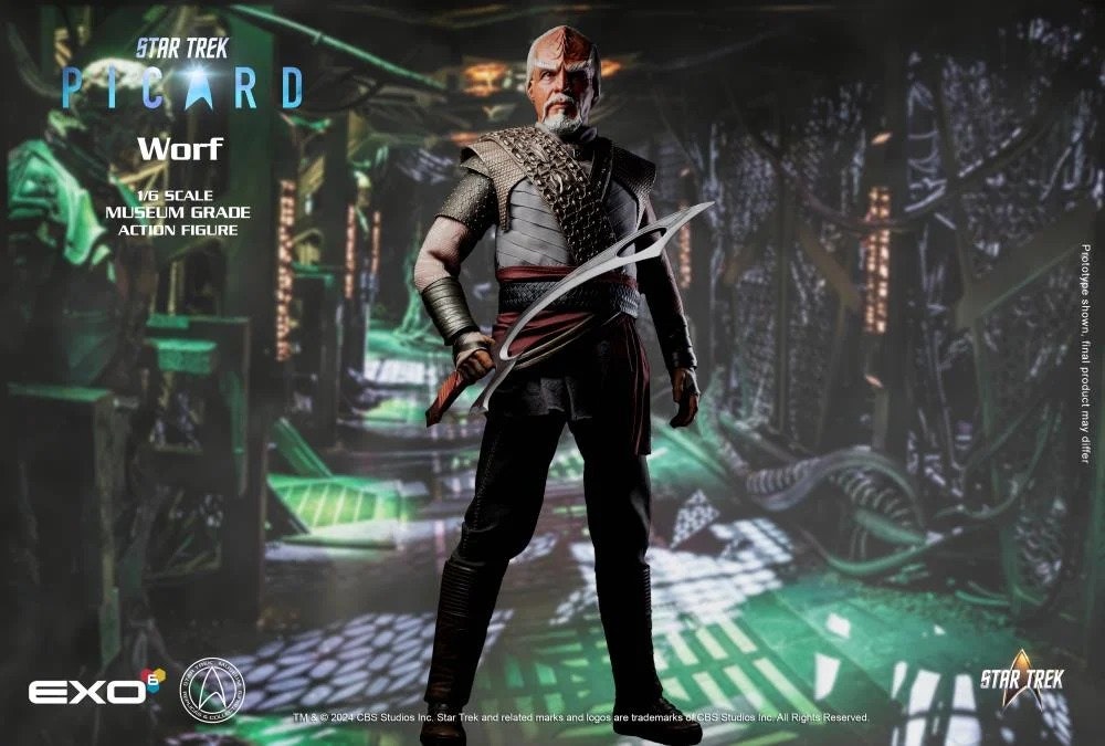 Star Trek: Picard Worf 1/6 Scale Figure