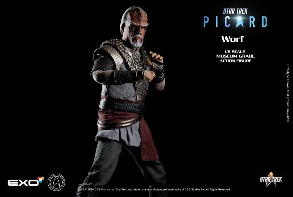 Star Trek: Picard Worf 1/6 Scale Figure