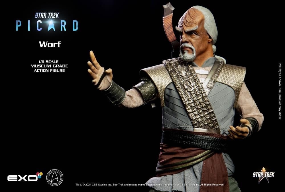 Star Trek: Picard Worf 1/6 Scale Figure