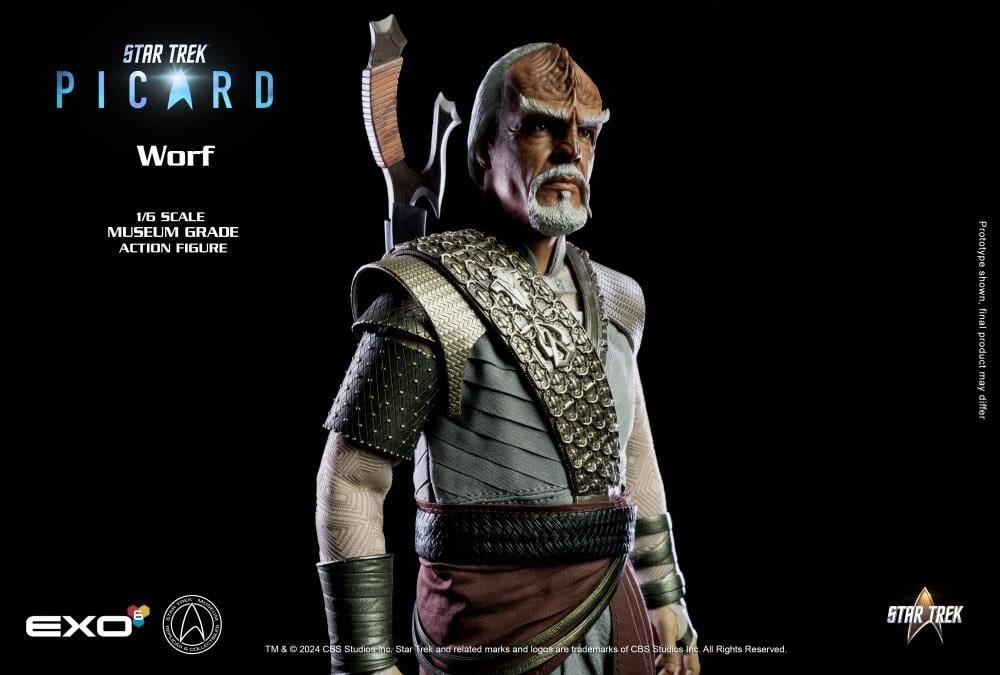 Star Trek: Picard Worf 1/6 Scale Figure