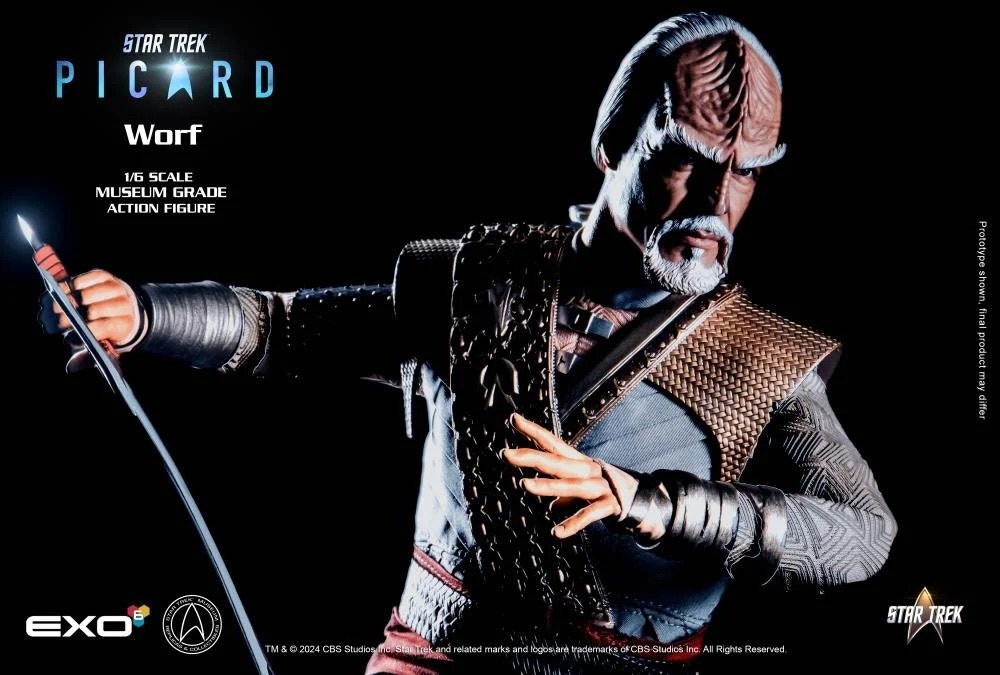 Star Trek: Picard Worf 1/6 Scale Figure